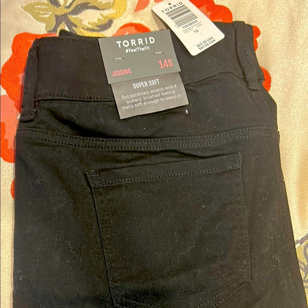 Torrid Black Jeggings